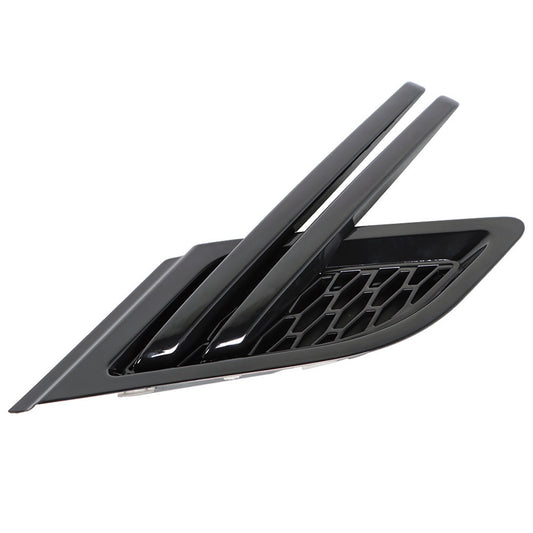 munirater Left Side Air Vents Fender Grill Trim Black Replacement for 2014-2017 Range Rover Sport