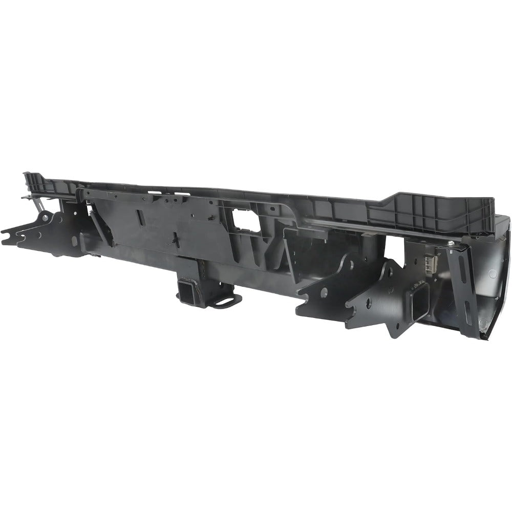 Chrome Rear Step Bumper for Toyota Tundra 2022-2024, without Sensor Holes, for Tow-Hitch Models, TO1103147