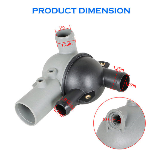 Water Distribution Housing Assembly Replacement for Inboard Sterndrive 863631T1
