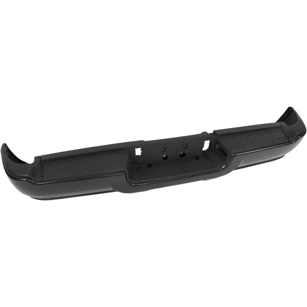 Black Rear Step Bumper for Ram 2500 / 3500 2019-2024, without Sensor or Light Openings, CH1103170