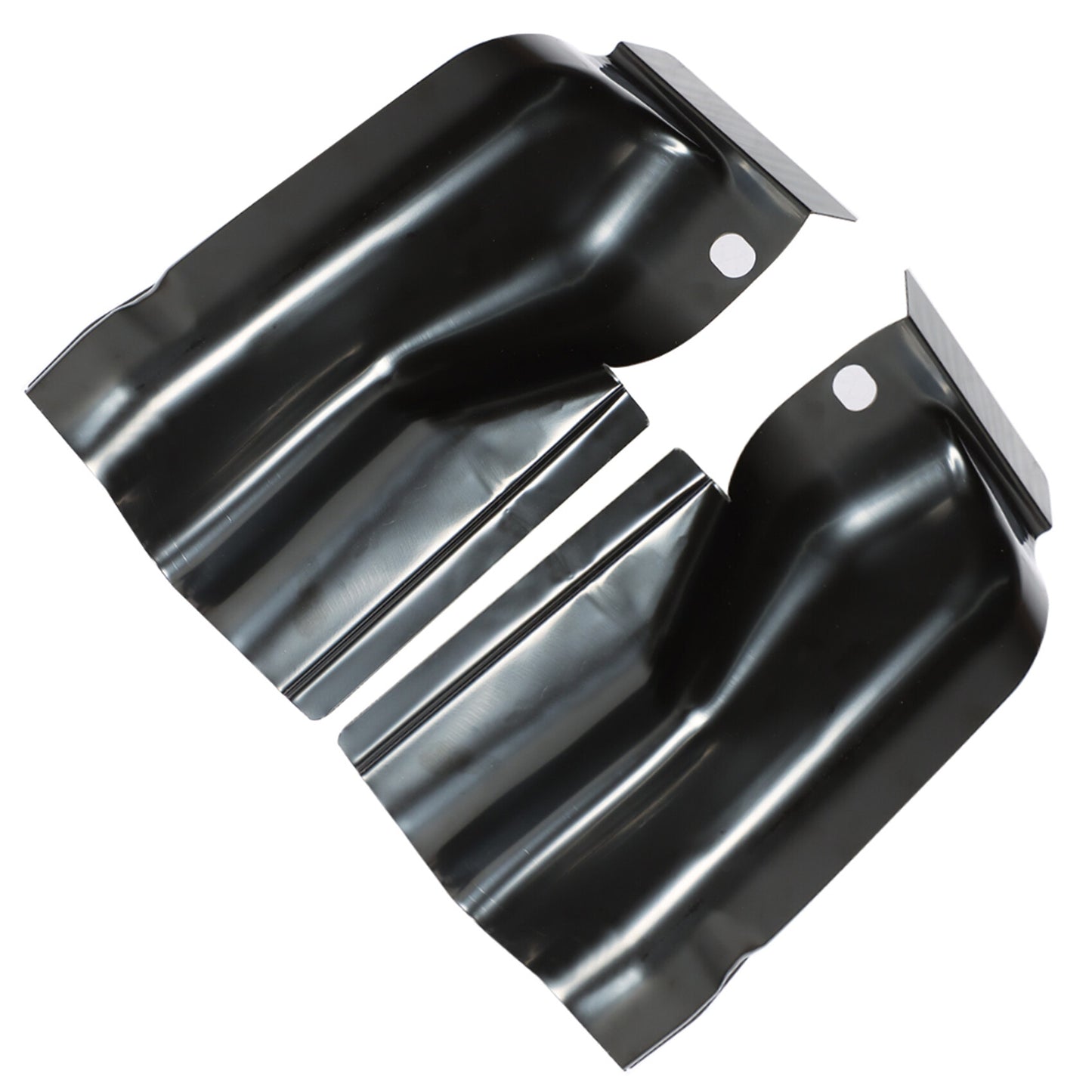 munirater 2PCS Cab Corners Crew Cab Steel Replacement for 2009-2014 F-150 4 Door Pickup Truck