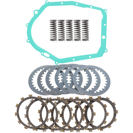 munirater Heavy Duty Clutch Kit Discs Disks Springs Gasket Replacement for 1987-2004 Yamaha Warrior 350