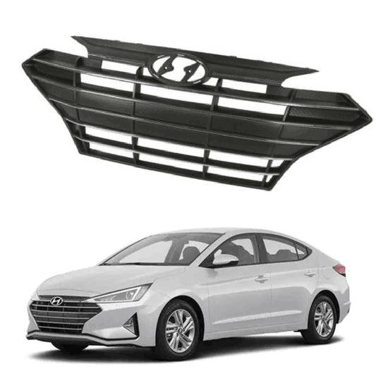 munirater Front Bumper Automotive Grille Replacement for 2019 2020 Elantra Sedan 4-Door