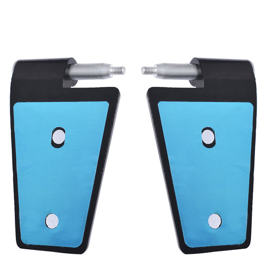 munirater Black Car Door Hinges Replacement for 2007-2018 Wrangler Unlimited JK
