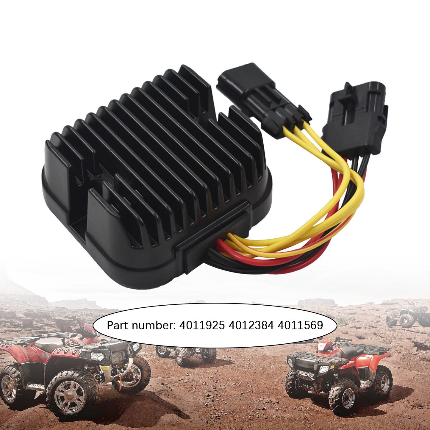 Voltage Regulator Rectifier Replacement for Ranger 700/Sportsman 800 EFI/Sportsman X2 800 4011925 4012384 4011569