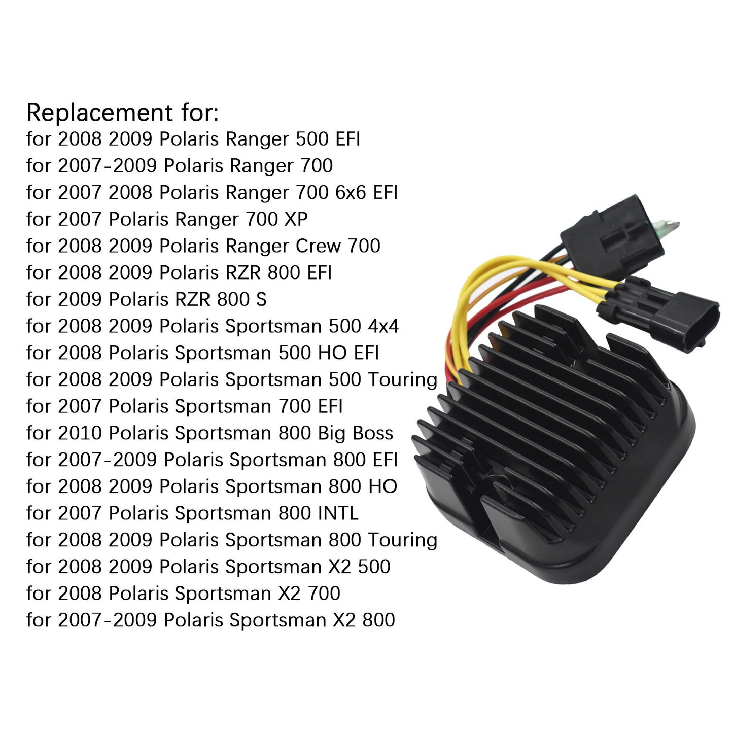 Voltage Regulator Rectifier Replacement for Ranger 700/Sportsman 800 EFI/Sportsman X2 800 4011925 4012384 4011569