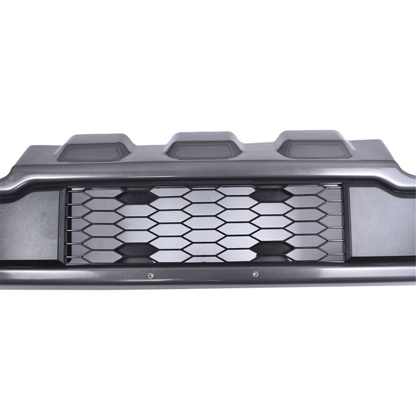 munirater Gray Steel Front Bumper Assembly Kit Replacement for 2018 2019 2020 F-150