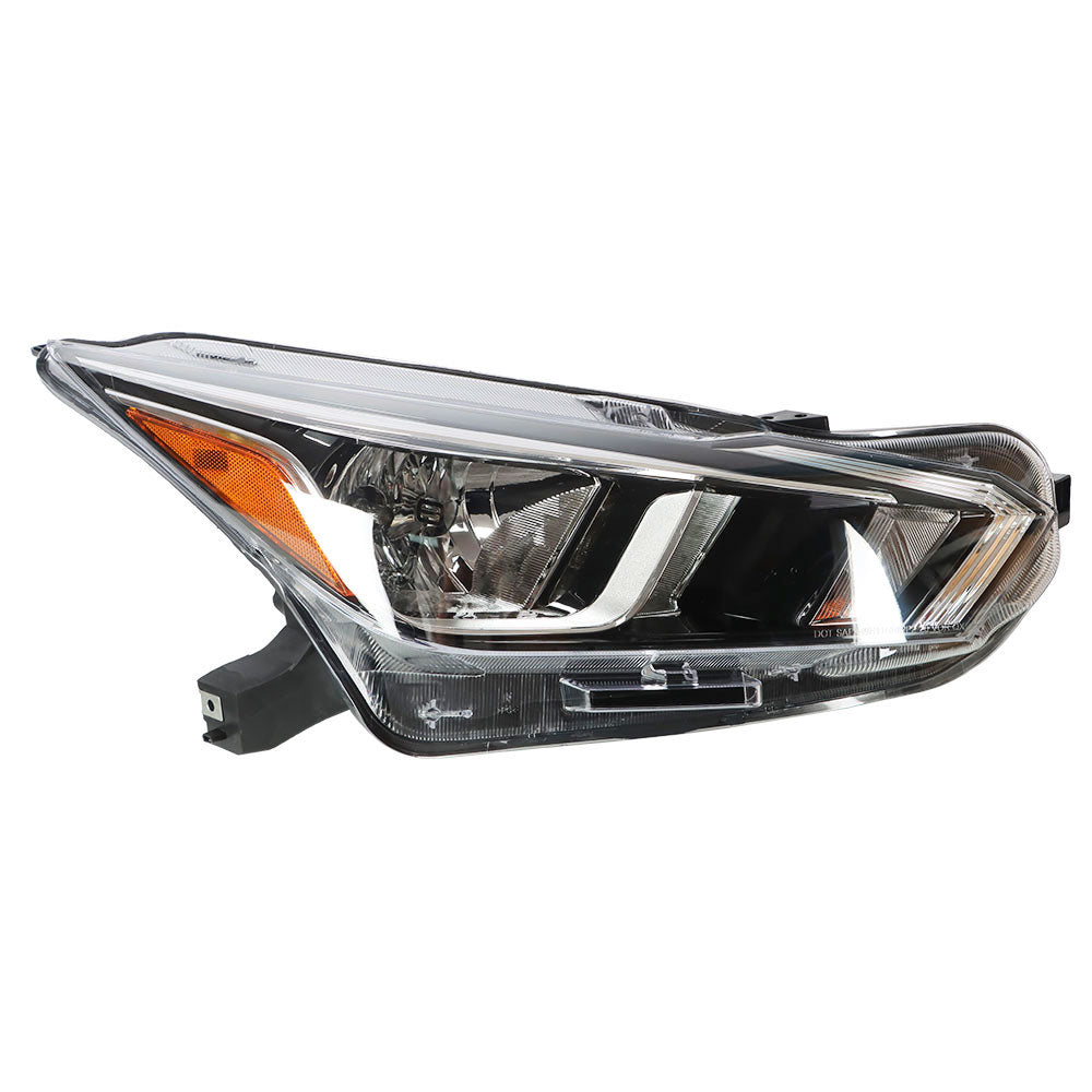 munirater Passenger&Driver Headlights For 2020-2021 Nissan Versa S SV Halogen Type