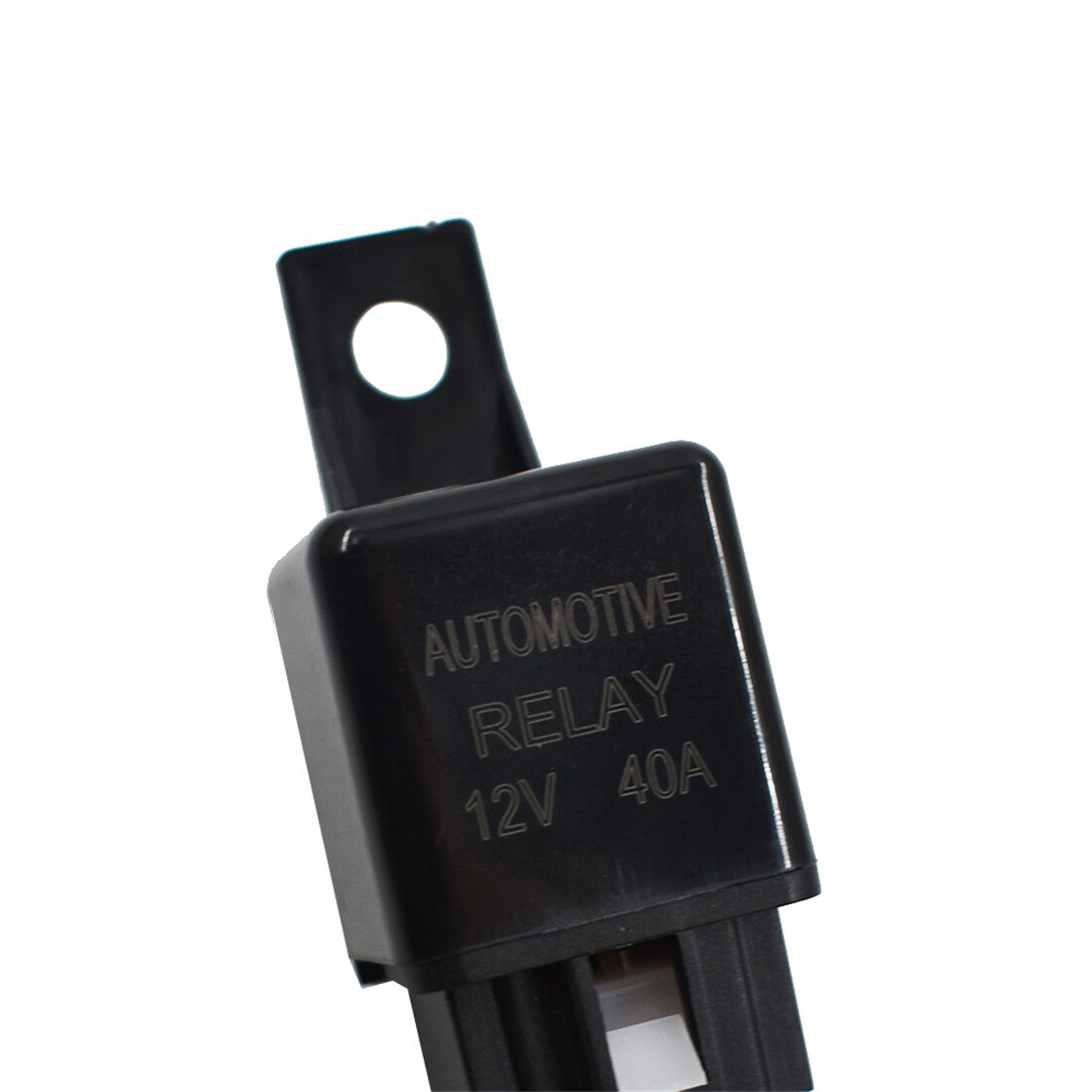 munirater 12V LED Universal Fog Light Laser Rocker On/Off Switch Wiring Harness 40A Relay Fuse Red