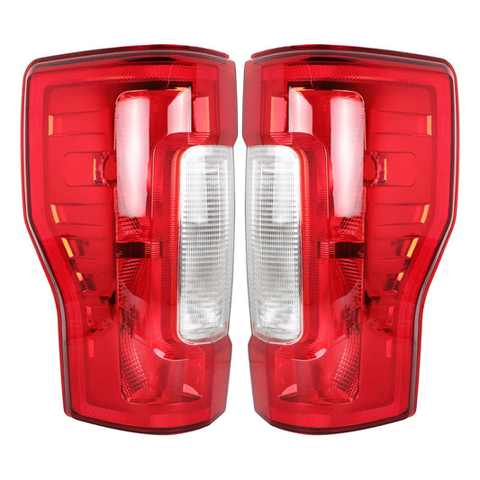 munirater 2-Pack Tail Lights Assembly Brake Lamps Driver and Passenger Side w/o Blind Spot Replacement for 2017-2019 F250 F350