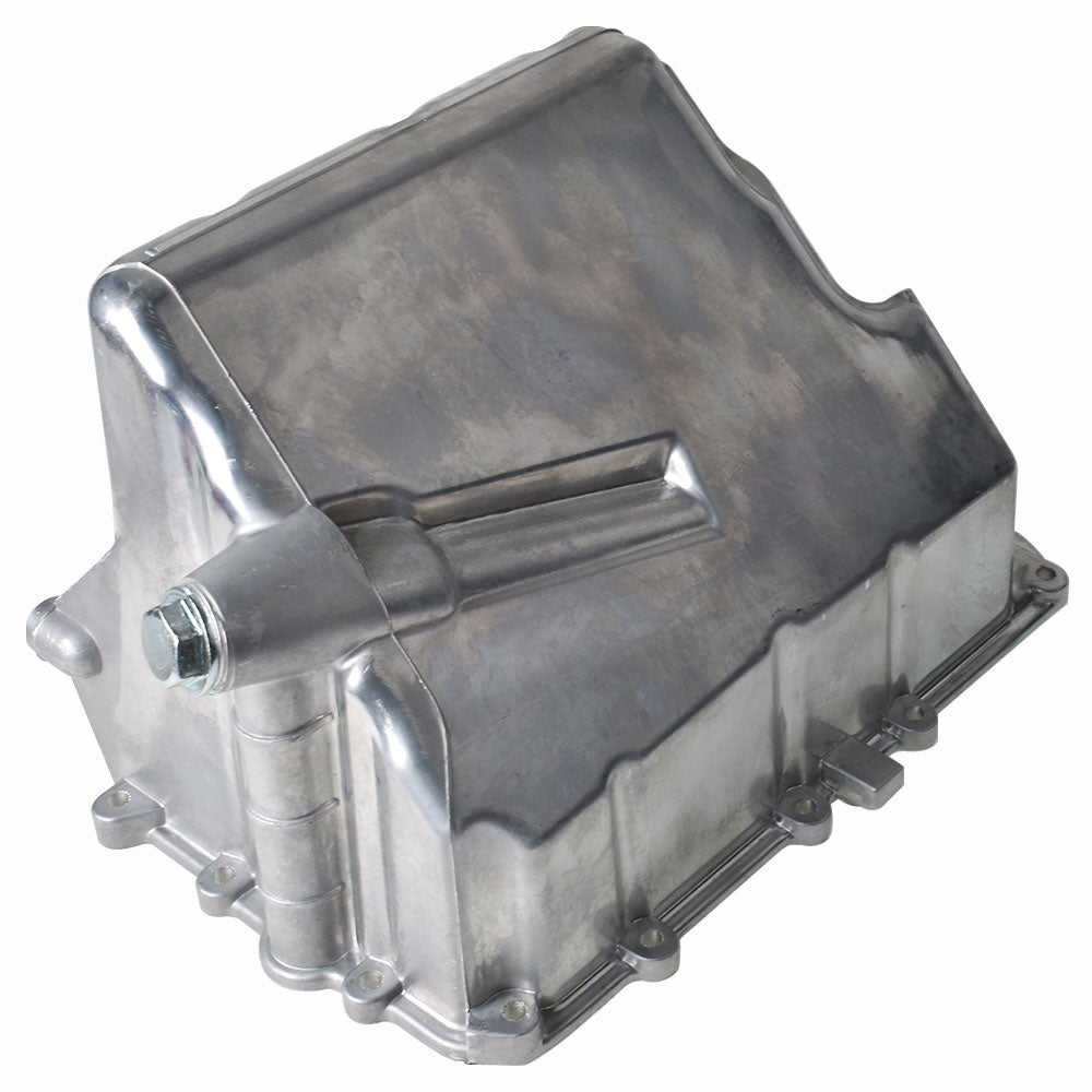 munirater Aluminum Silver Engine Oil Pan fit for 2008-2015 Smart Fortwo 1320100013