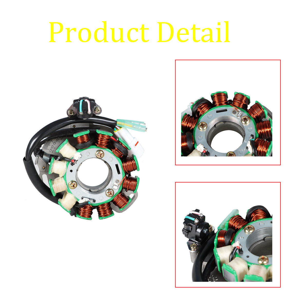 munirater Stator Coil Replacement for Yamaha Banshee 350 Yfz350 1995-2006 Magneto