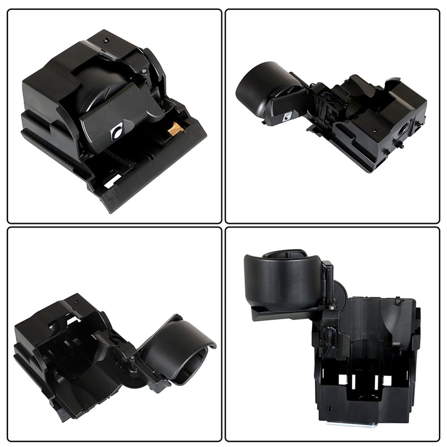 munirater Black Car Center Console Cup Holder Replacement for W220 W221 AMG 2206800014