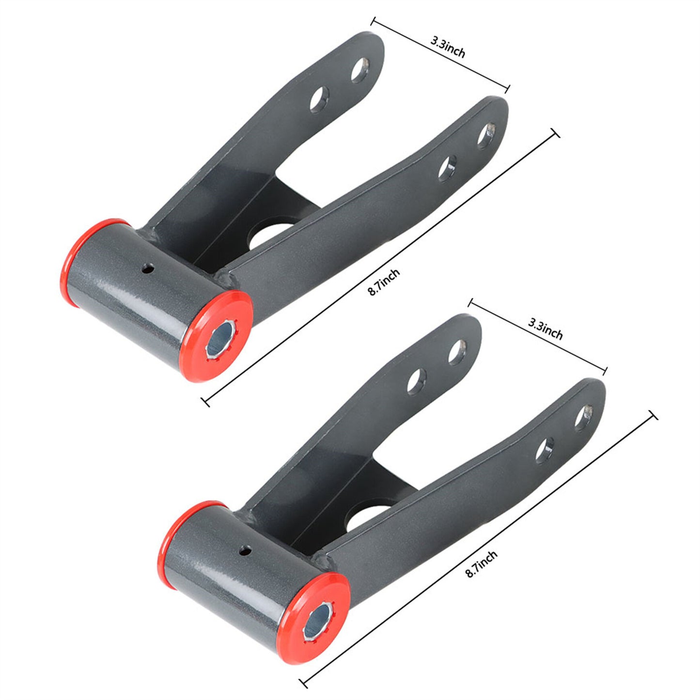 munirater 3 Inch Front 2 Inch Rear Full Leveling Lift Kit Replacement for 1984-2001 Cherokee XJ 2WD 4WD