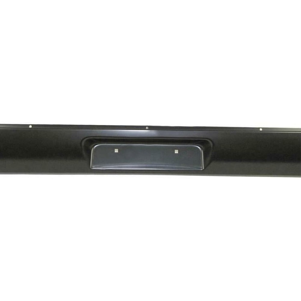 Black Steel Rear Bumper Roll Pan for Toyota Tacoma 1995-2004