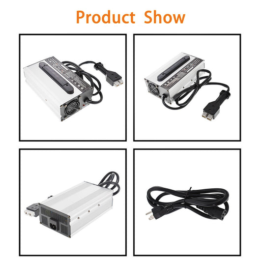 munirater 36 Volt 15AMP SB50 Style Plug Golf Cart Battery Charger with Handle Replacement for EZGO Marathon Golf Carts
