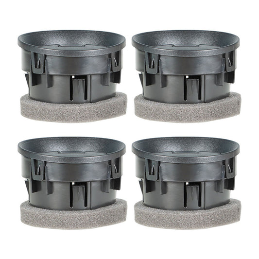 munirater 4PCS Dashboard Louvers Air Duct Vent Set AC Heater Interior Replacement for F-150 F150 2009-2014 9L3Z19893AA