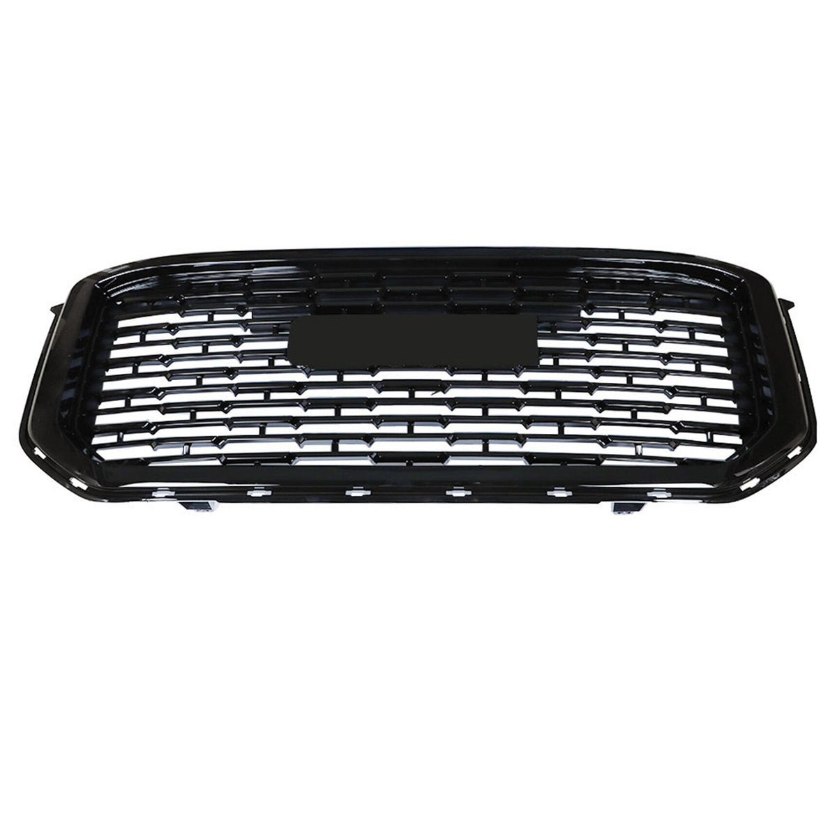 munirater Hood Upper Front Grille Glossy Black Replacement for 2015-2020 Yukon Sport Utility 4-Door