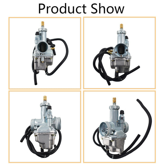 munirater Carburetor & Throttle Cable Replacement for Kawasaki Bayou 220 250 KLF220 KLF250A