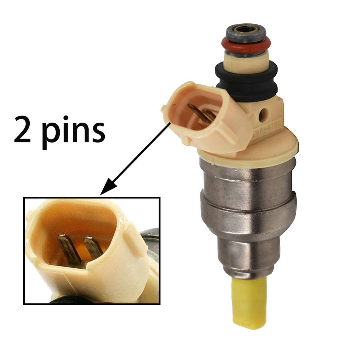 munirater 4-Pack Fuel Injectors Replacement for Suzuki Sidekick Tracker X-90 1.6L INP-470 INP-470