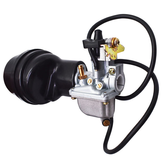 munirater Carburetor and Air Filter Box Replacement for Suzuki LT 50 LT50 2002-2005 LT-A 50 Carb