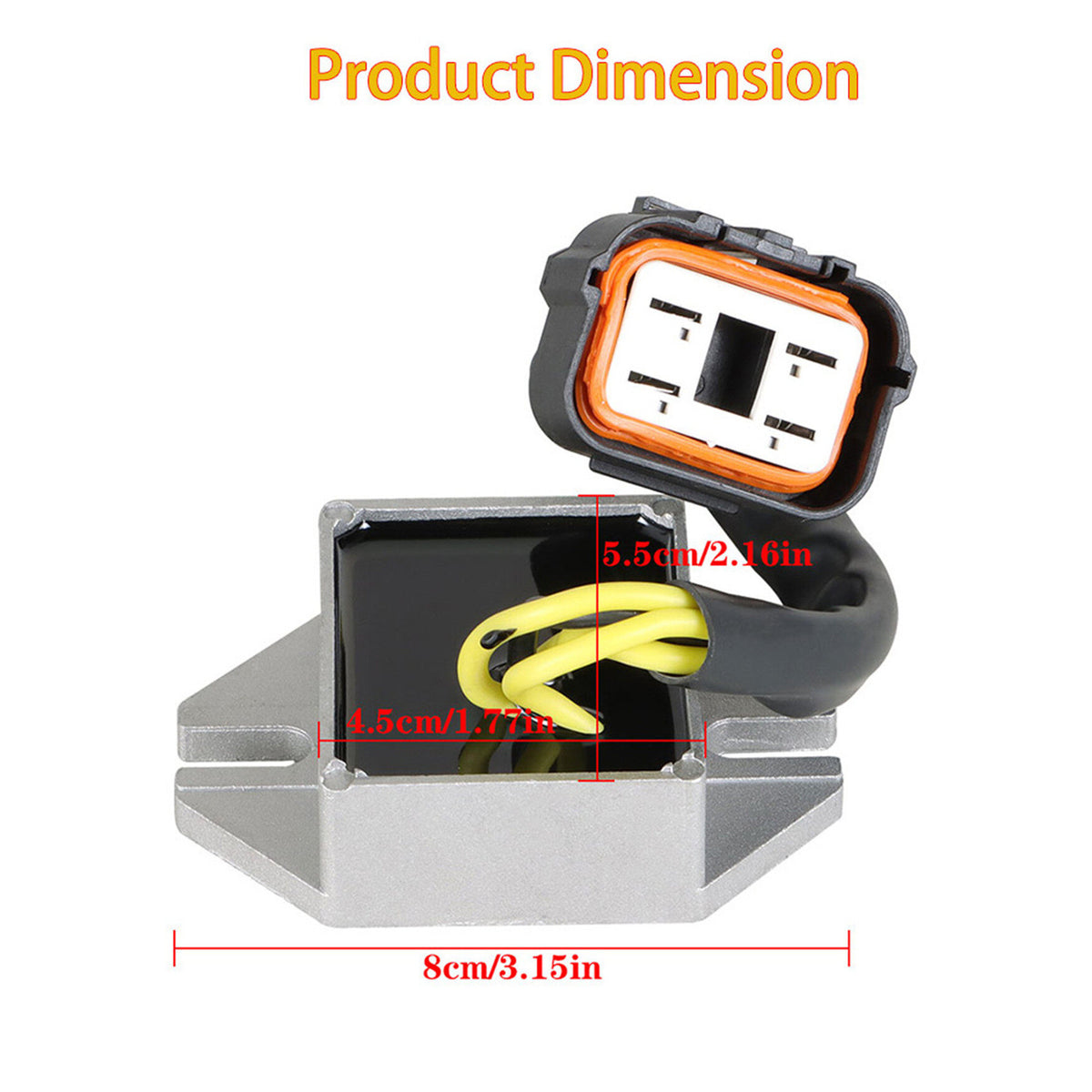 munirater Voltage Regulator Replacement for 2000-2002 Ski-Doo MXZ X 440 and 1999-2002 MXZ 600 & 700 Snowmobiles 515175491 515173200 515175216