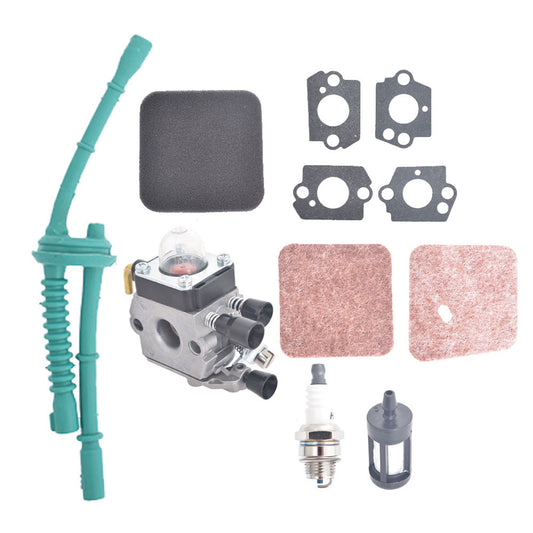 C1Q-S97 Carburetor Replacement for String Trimmer Weed Eater with Air Filter Tune Up Kit