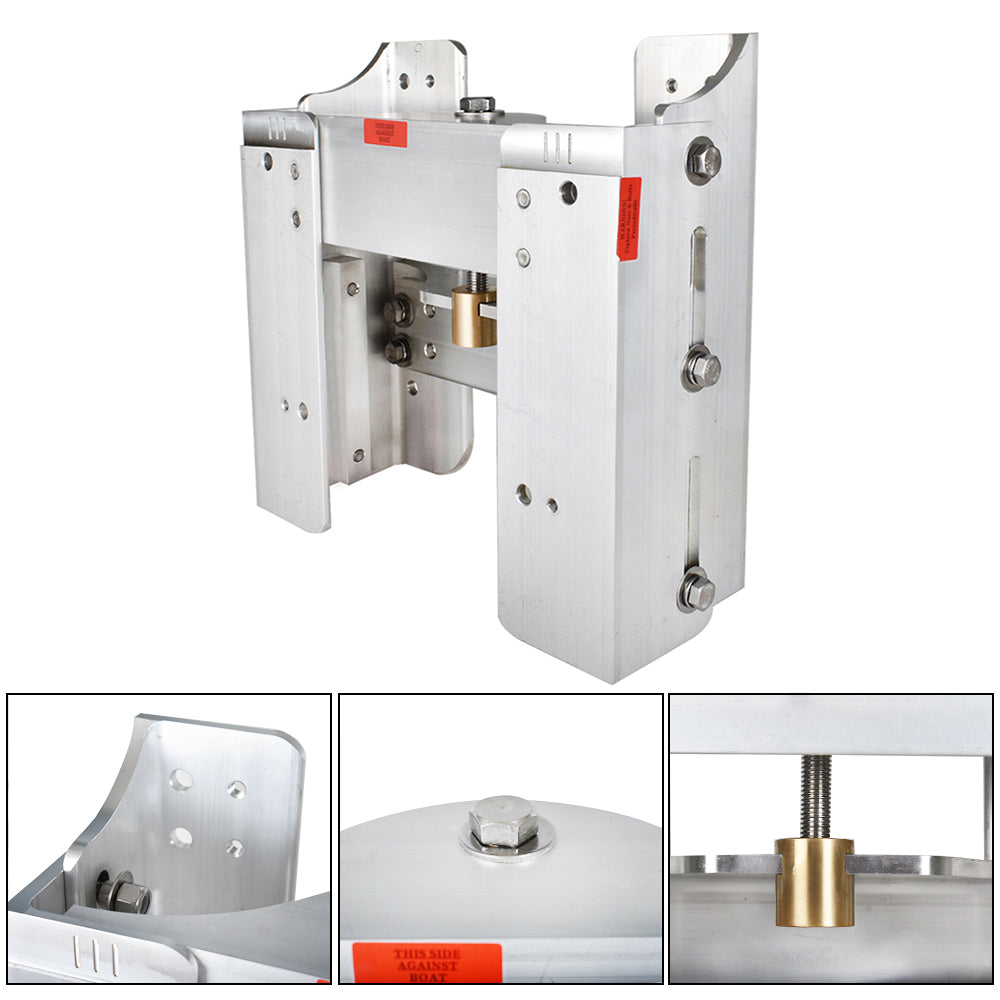 6 Inch Setback Adjustable Jack Plate Replacement for Boat Outboard Motor Jack Plate JPL4500