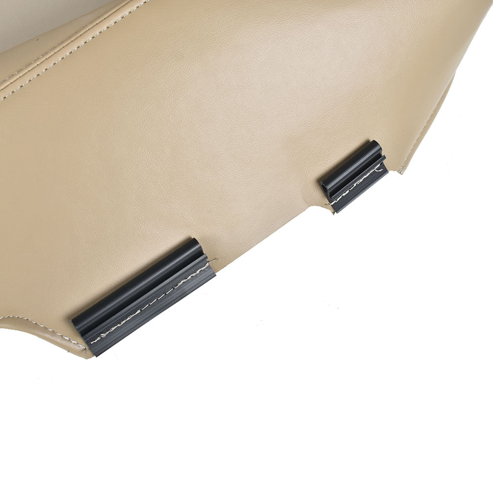 munirater Driver Side Bottom Leatherette Seat Cover Tan For 06-08 Ford Explorer