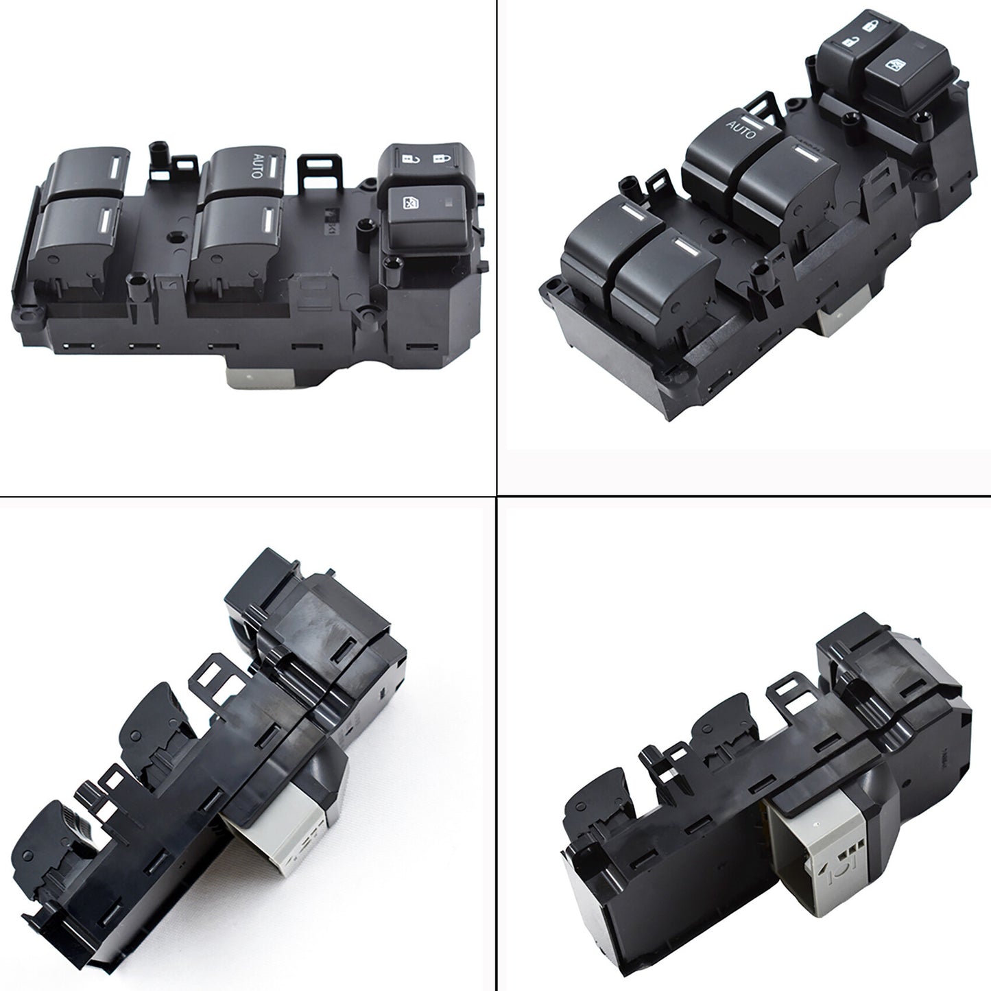 munirater 1 Pc Black Driver Side Master Power Window Switch 35750-TB0-H01 Replacement for 2008-2012 Accord