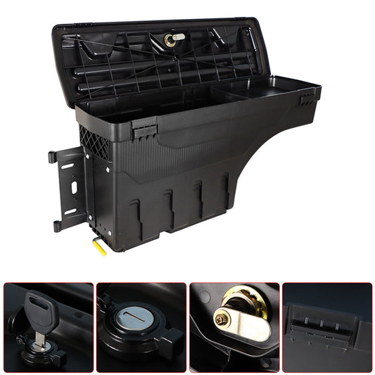 munirater Truck Bed Storage Box Toolbox Lockable Storage Box, Replacement for Toyota Tacoma 2005-2020 2-Pack, Left Driver & Right Passenger Sides Truck Bed Tool Box