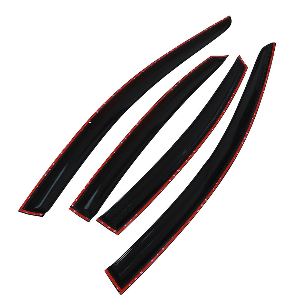 munirater Side Window Visors Rain Guard Wind Vent Shade Deflector Replacement for 2015-2019 Hyundai Sonata