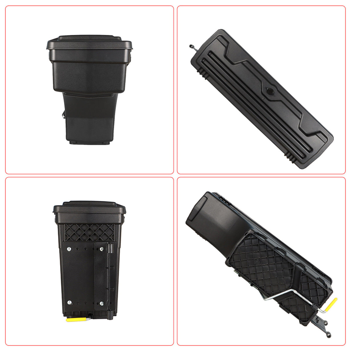 munirater Truck Bed Storage Box Case Lockable Tool Box Replacement for Ram 1500 2500 3500 2002-2018 Right Passenger Side