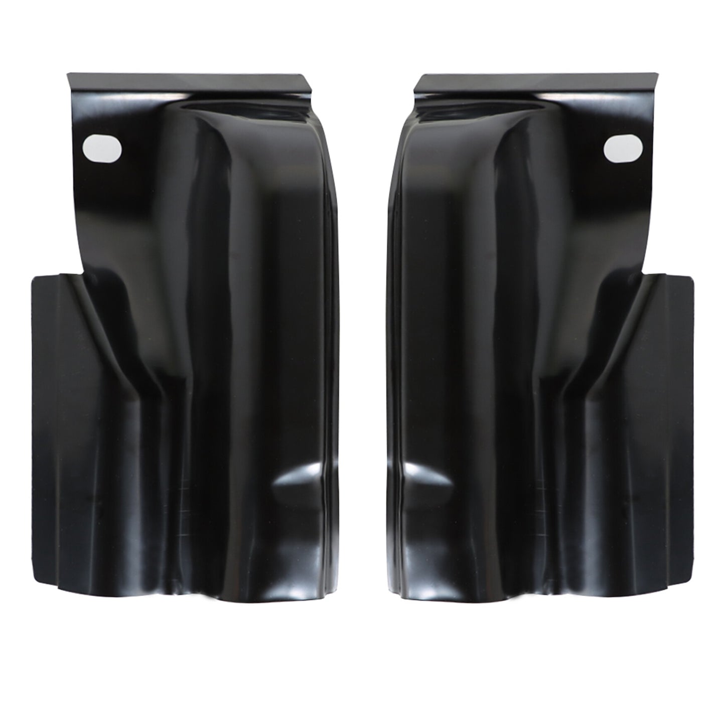 munirater 2PCS Cab Corners Crew Cab Steel Replacement for 2009-2014 F-150 4 Door Pickup Truck