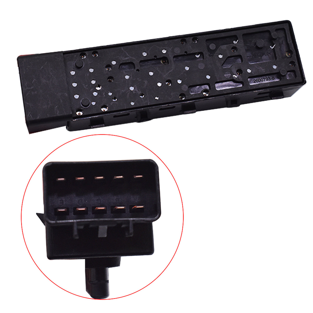 munirater Front Left Driver Side Power Seat Switch Replacement for 2010-2015 Camaro Malibu Terrain Equinox 25974714