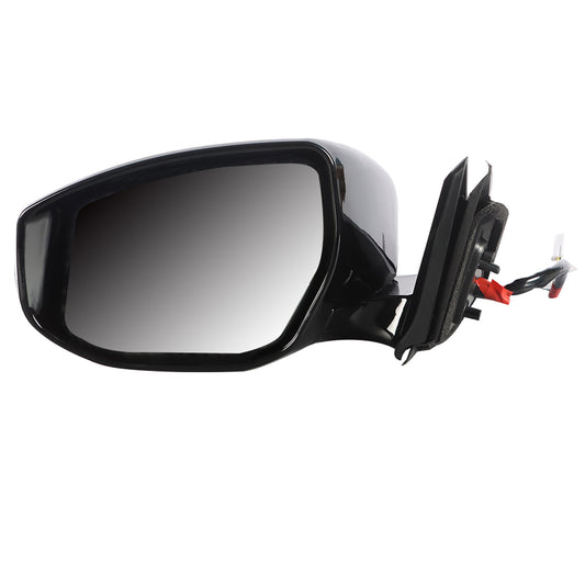 munirater Side Mirror Left Driver Side Power Heated with Turn Signal Black Replacement for 2013-2018 Altima NI1320225 963023TH3A