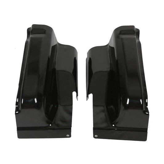 munirater 2PCS Metal Cab Corners Black Replacement for 2004-2008 F-150 4 Door Pickup Truck