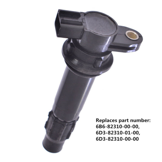 munirater Ignition Coil Replacement for Yamaha WaveRunner FX Cruiser FX1000A FX1100A FX1800 6D3-82310 - 01-00 6D3-82310 - 00-00 6B6-82310 - 00-00