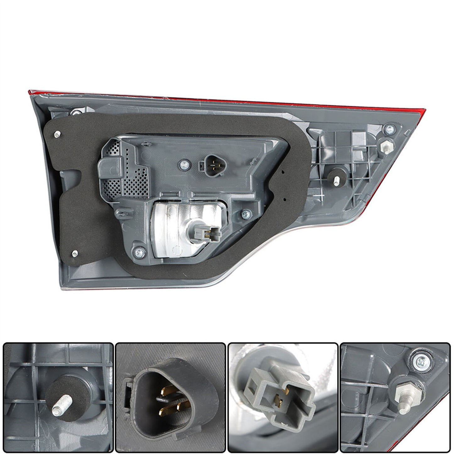 munirater Tail Light Lamp For 2017-2019 Toyota Highlander LED Inner Passenger Right Side