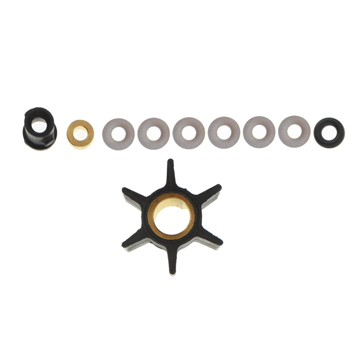 Water Pump Kit Replacement for Johnson OMC 20 25 30 35 HP Outboard Boat Motor