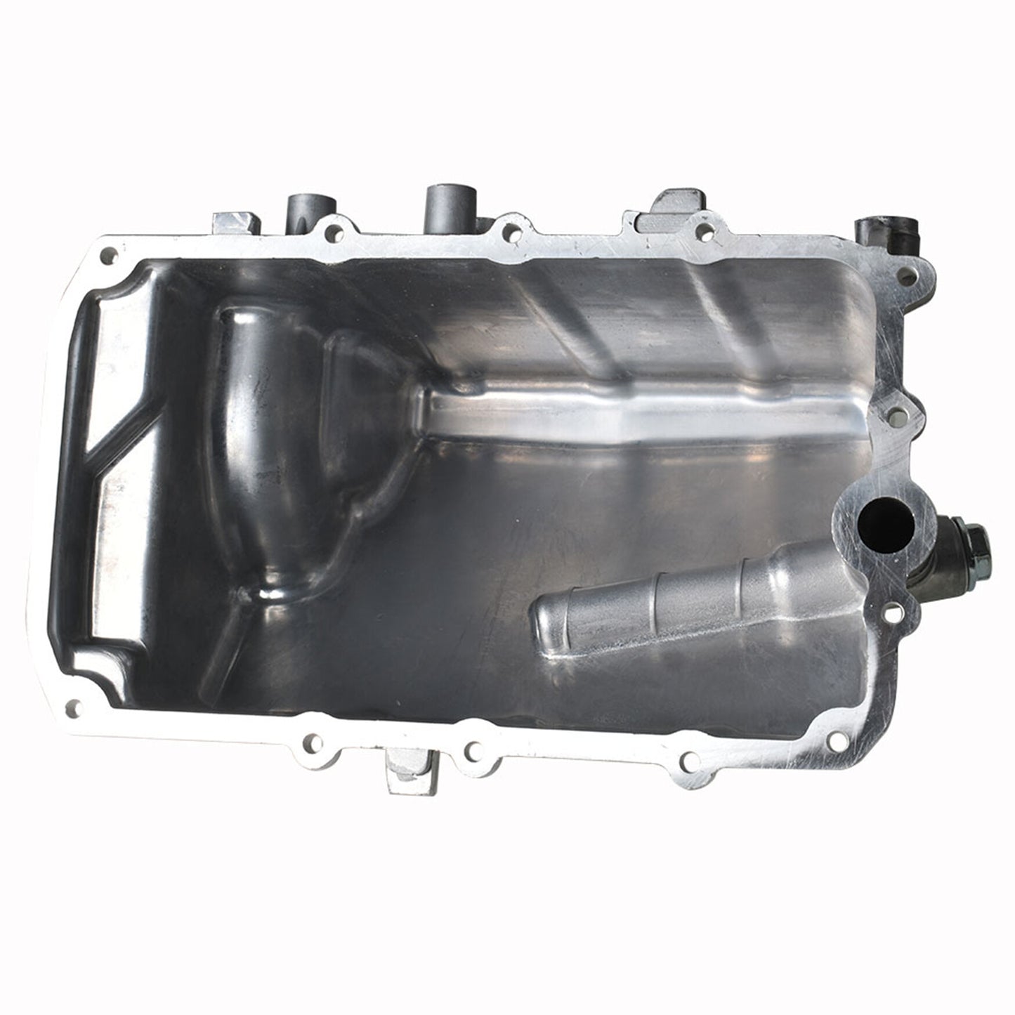 munirater Aluminum Silver Engine Oil Pan fit for 2008-2015 Smart Fortwo 1320100013