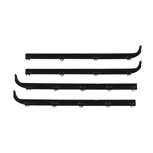 Window Sweep & Run Channel Weatherstrip Kit for 1987-1996 Ford F-Series, 6-Piece