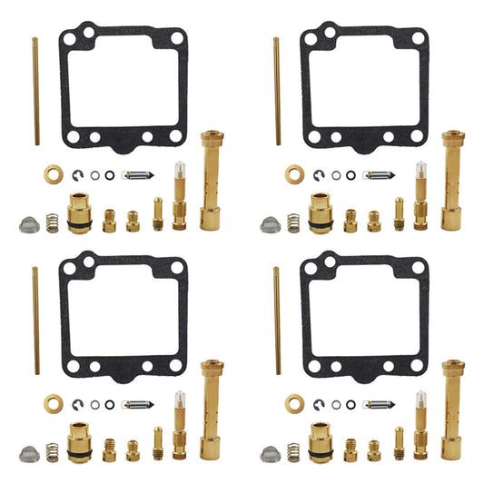 munirater 4 Pack Carburetor Carb Rebuild Kit Replacement for 1981-83 GS650 GS650E GS650G GS650GL