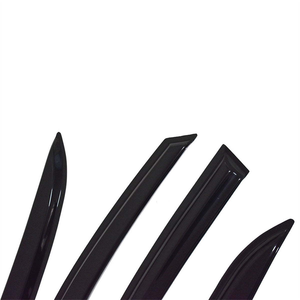 munirater Window Visor Vent Rain Guard Deflector Replacement for Honda Accord 2003-2007 4 Door Sedan