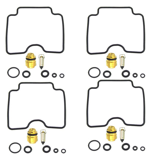 munirater 4 x Carburetor Rebuild Kit Replacement for 750 GSX750F bandit 1200 GSF1200 18-5082