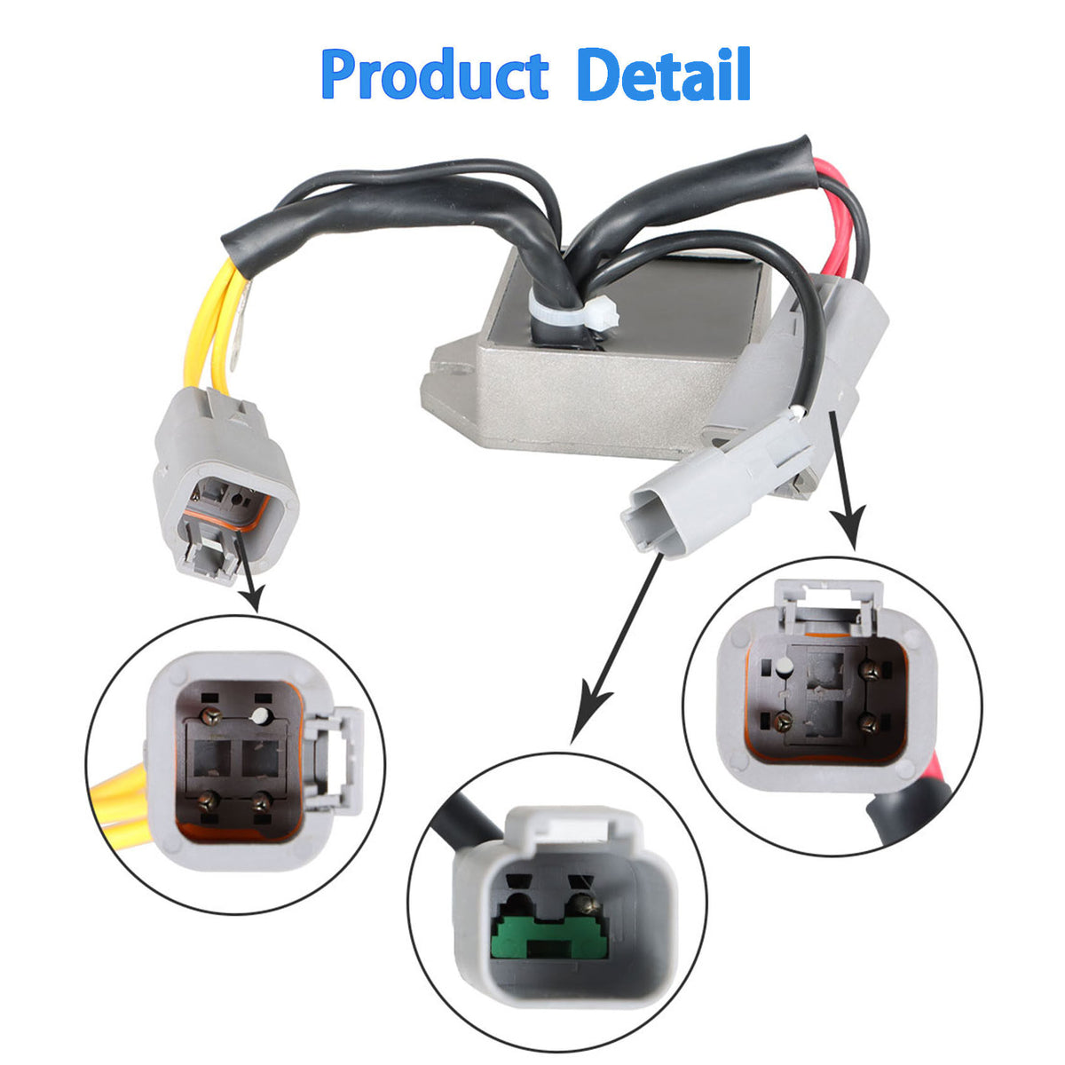 munirater Voltage Regulator Rectifier Replacement for Ski - Doo 600 HO SDI 515176243 515175717 515176023