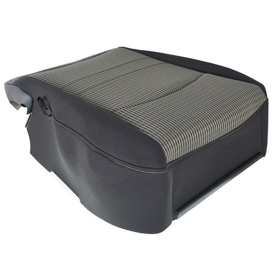 munirater Driver Side Cloth Seat Cover Gray Replacement for 2009 2010 2011 2012 Ram 1500 2500 3500 4500 5500 SLTL