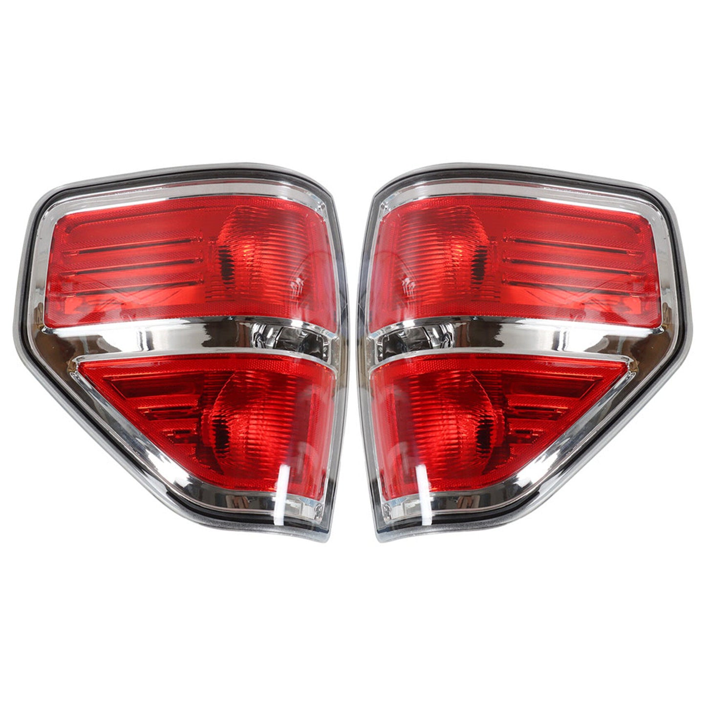 munirater Tail Lights Brake Lamps Assembly For 2009-2014 Ford F150 F-150 Left + Right Side