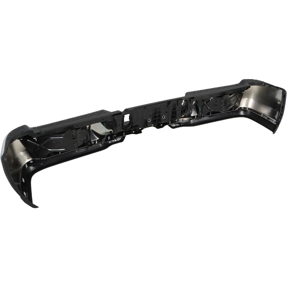 Chrome Rear Step Bumper for Ram 2500 / 3500 2019-2024, without Sensor or Light Openings, 68451162AA