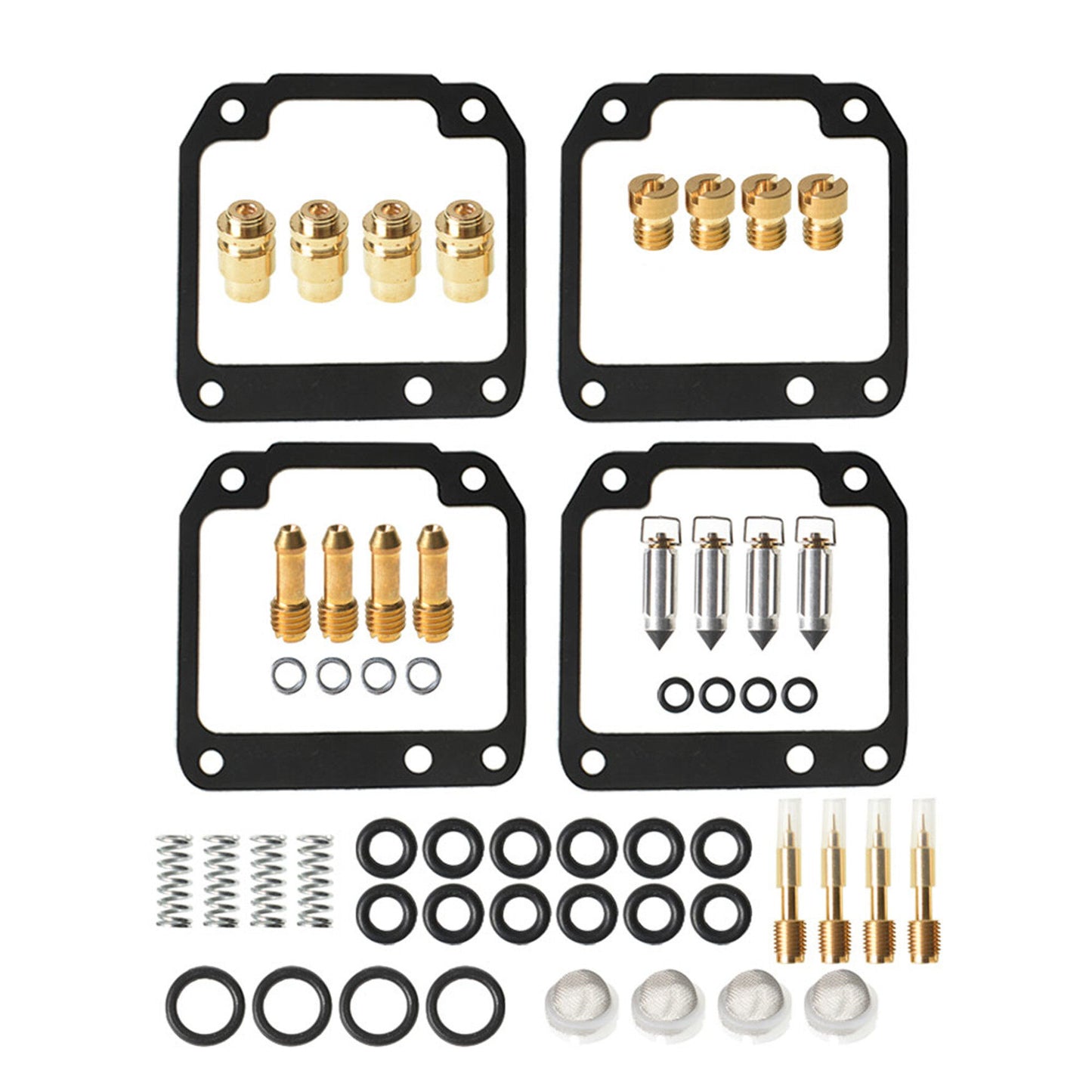 munirater Carburetor Repair Kit Rebuild Set Replacement for FZ600 YX600 FZ YX 600